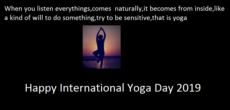 Yoga Day Quotes Images For Facebook Status
